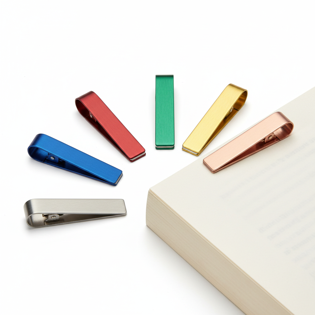 Magnetic Bookmarks Metal Page Clips